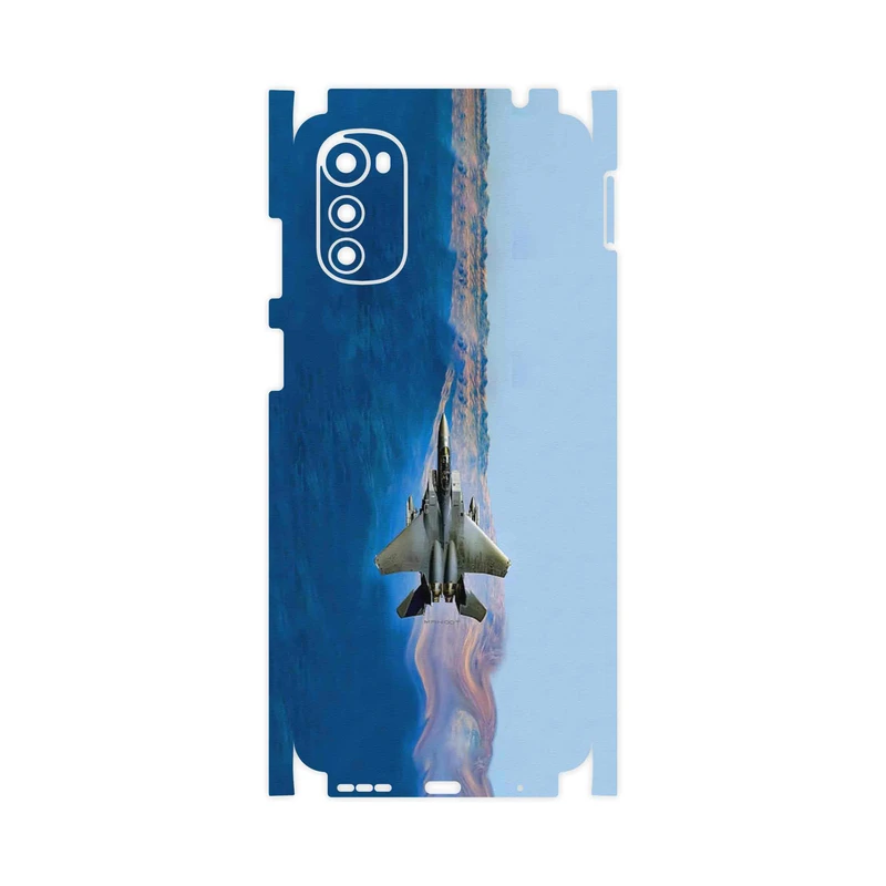 برچسب پوششی ماهوت مدل Fighter plane F15-FullSkin مناسب برای گوشی موبایل موتورولا Moto E32s