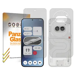 Panzer glass Resistant model Matte screen protector suitable for Nothing Phone 2a mobile phone along with the back of the phone