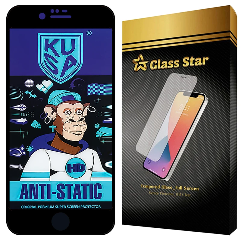 محافظ صفحه نمایش گلس استار مدل KUAG مناسب برای گوشی موبایل اپل iPhone 7 / iPhone 8 