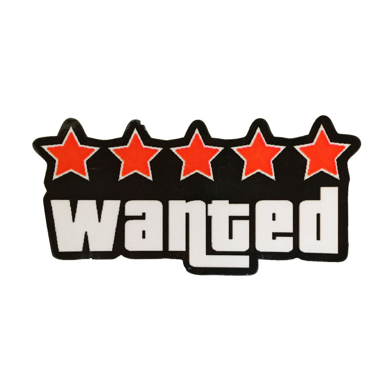 استیکر تزئینی موبایل و تبلت مدل Wanted کد 041
