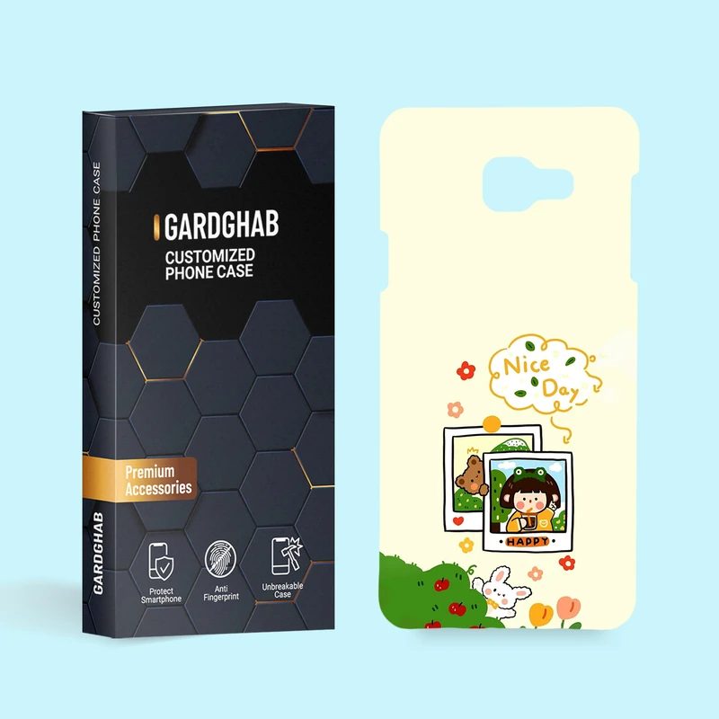 کاور گارد قاب مدل دخترانه مناسب برای گوشی موبایل سامسونگ Galaxy A7 2016 / A710