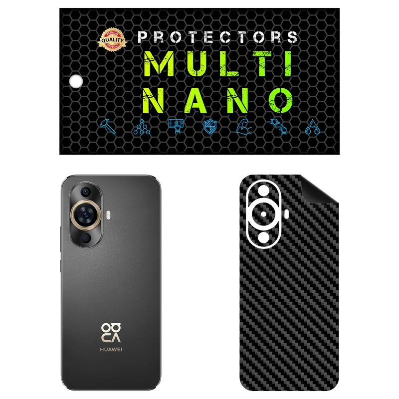 برچسب پوششی مولتی نانو طرح کربن مدل X-F1C مناسب برای گوشی موبایل هوآوی Nova 12 Active