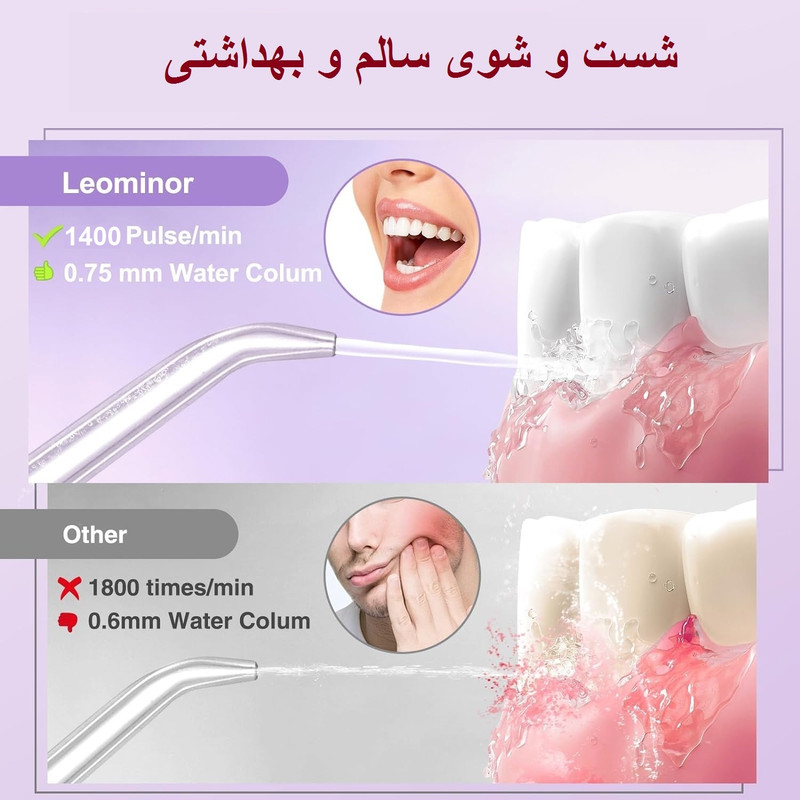 دستگاه شست و شوی دهان و دندان لئومینور مدل Prestige دستگاه شست و شوی دهان و دندان لئومینور مدل Prestige