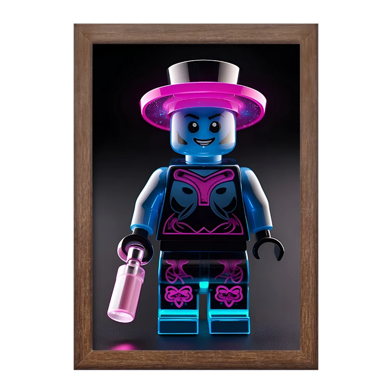 تابلو خندالو طرح لگو (Lego) کد F7043