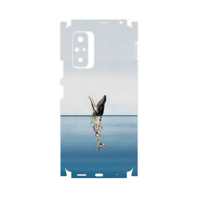 برچسب پوششی ماهوت مدل Collage of Sea Trash-FullSkin مناسب برای گوشی موبایل شیائومی Redmi Note 10 Pro Max