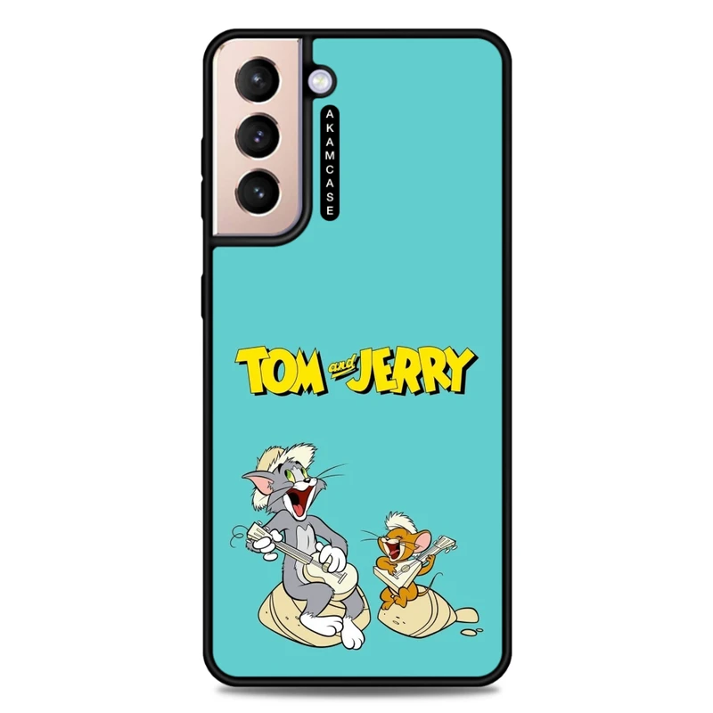 کاور آکام مدل AMC-WSGS21P-TOM & JERRY3 مناسب برای گوشی موبایل سامسونگ Galaxy S21 Plus