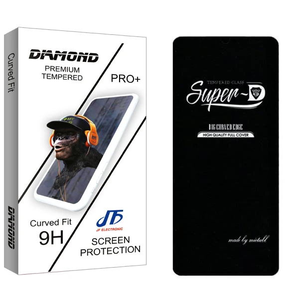 محافظ صفحه نمایش جی اف مدل Diamond SuperD مناسب برای گوشی موبایل آنر Nep N5