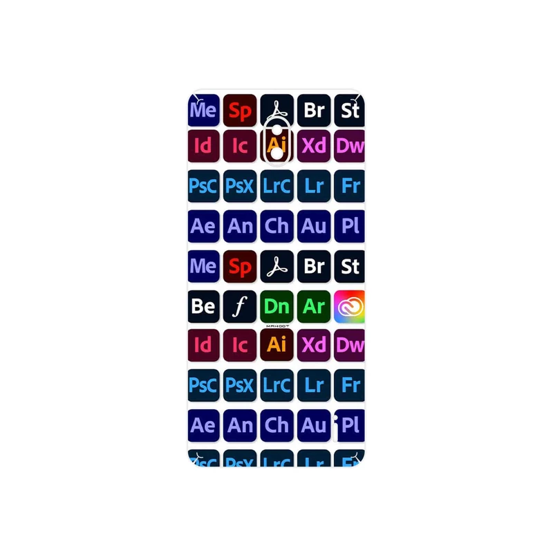 برچسب پوششی ماهوت مدل Adobe مناسب برای گوشی موبایل نوکیا 1 Plus