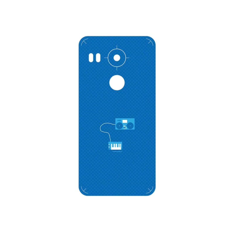 برچسب پوششی ماهوت مدل Minimal DJ Icon مناسب برای گوشی موبایل گوگل Nexus 5X