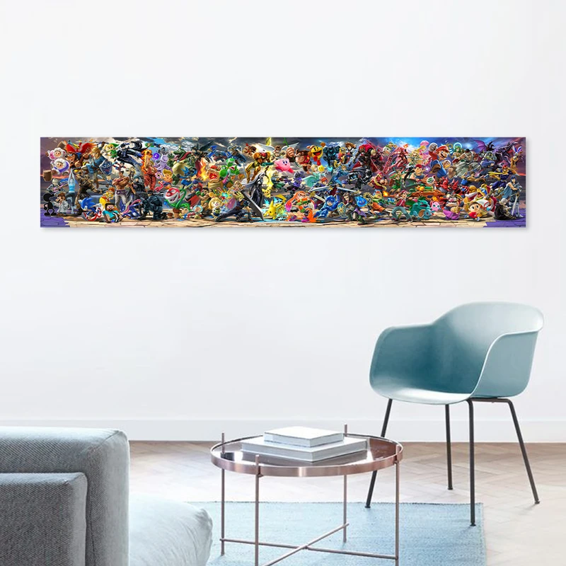 پوستر مدل super smash bros