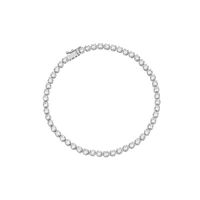 دستبند زنجیری طلا 18 عیار زنانه ماوی گالری مدل تنیسی