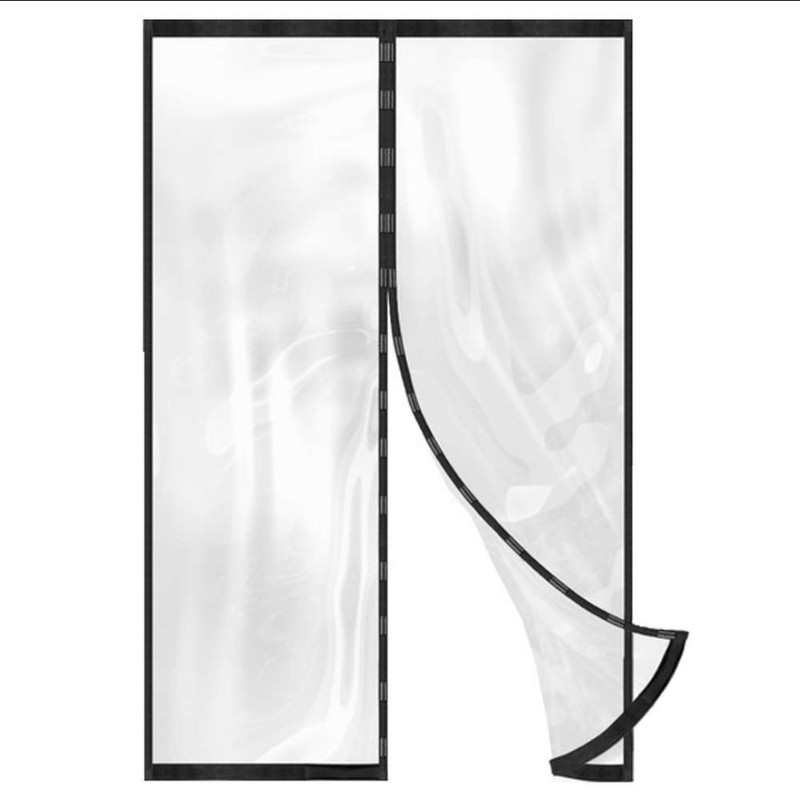 پرده طرح پلاستیکی مگنتیک کد 10130 سایز 130×230 سانتی متر