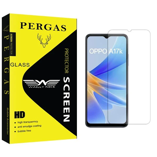 محافظ صفحه نمایش وایلی نایس مدل Pergas مناسب برای گوشی موبایل اوپو A17k