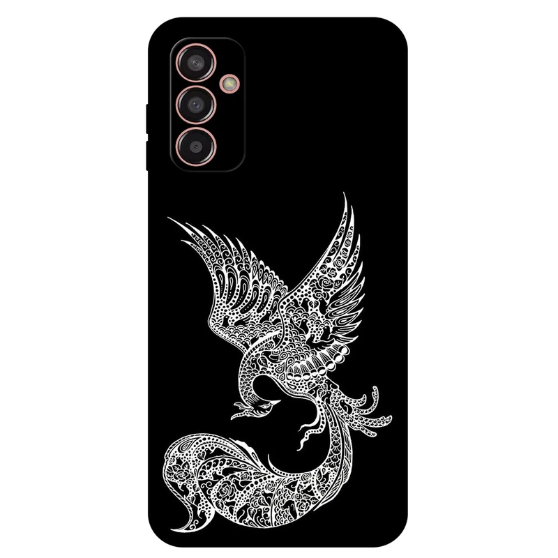 کاور مگافون طرح ققنوس مدل 1629 مناسب برای گوشی موبایل سامسونگ Galaxy F13