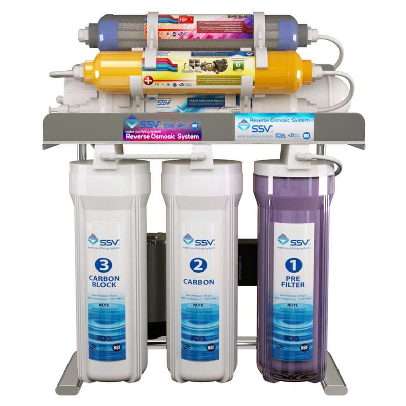 تصفیه کننده آب خانگی اس اس وی مدل MaxClear X800 تصفیه کننده آب خانگی اس اس وی مدل MaxClear X800