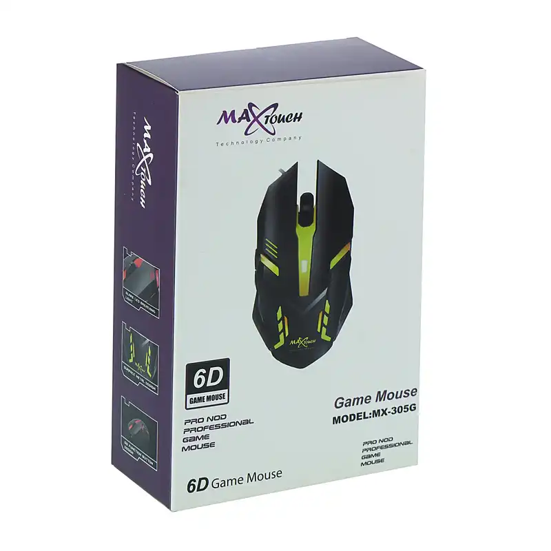 ماوس مخصوص بازی مکس تاچ مدل MX-305G