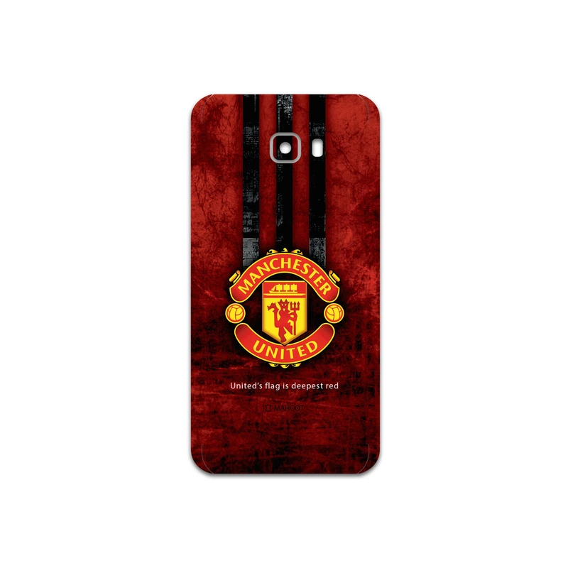 برچسب پوششی ماهوت مدل Manchester-United-FC مناسب برای گوشی موبایل سامسونگ Galaxy C7 Pro