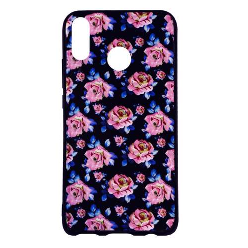 کاور طرح Pink flowers مدل TD-01 مناسب برای گوشی موبایل آنر 8x