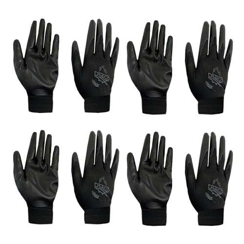 دستکش ایمنی دیاکو مدل نیتریل کد BLK-0369-4 بسته 4 عددی