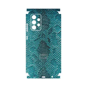 MAHOOT Blue Snake Skin-FullSkin Cover Sticker for Samsung Galaxy A52s 5G