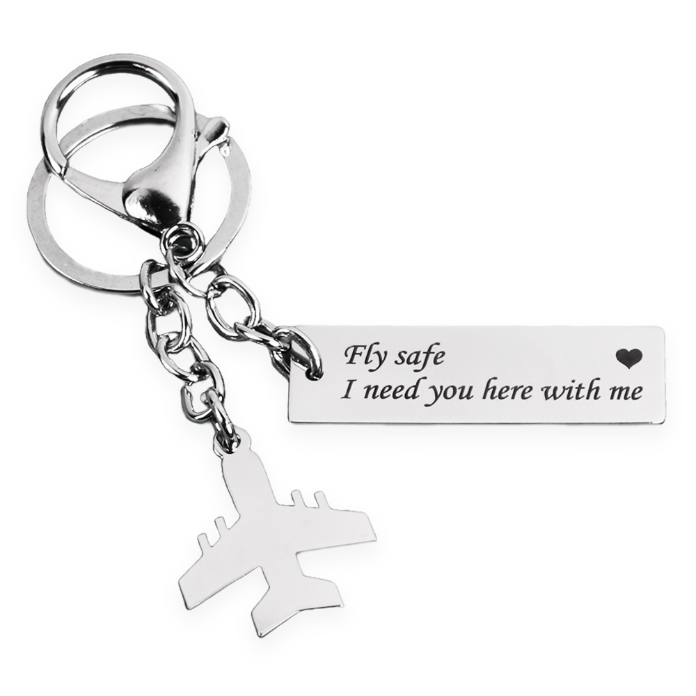 جاکلیدی گلسو مدل Fly Safe و هواپیما