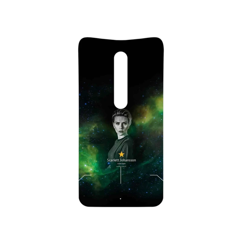 برچسب پوششی ماهوت مدل Scarlett Johansson مناسب برای گوشی موبایل موتورولا Moto X Style