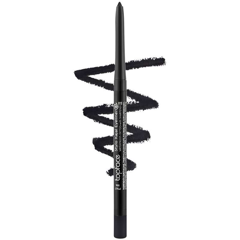مداد چشم تاپ فیس مدل STYLO KAJAL رنگ مشکی کد 001