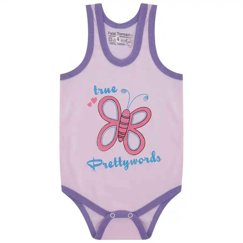 بادی نوزادی مدل پروانه