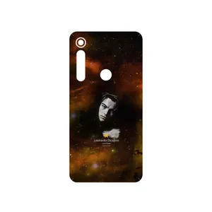 MAHOOT Leonardo Dicaprio Cover Sticker for Motorola One Macro