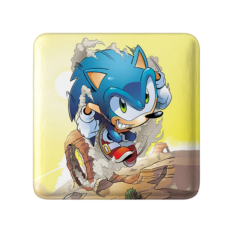 پیکسل خندالو طرح سونیک (Sonic) مدل مربعی کد 37030