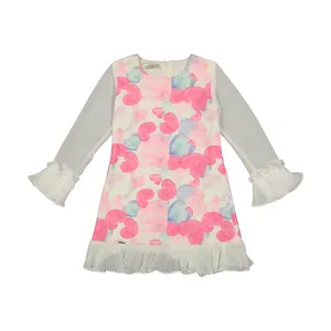 پیراهن دخترانه پیانو مدل 3554-20