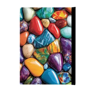 کلاسور پاد آفرین مدل سنگهای رنگی زیبا کد 752