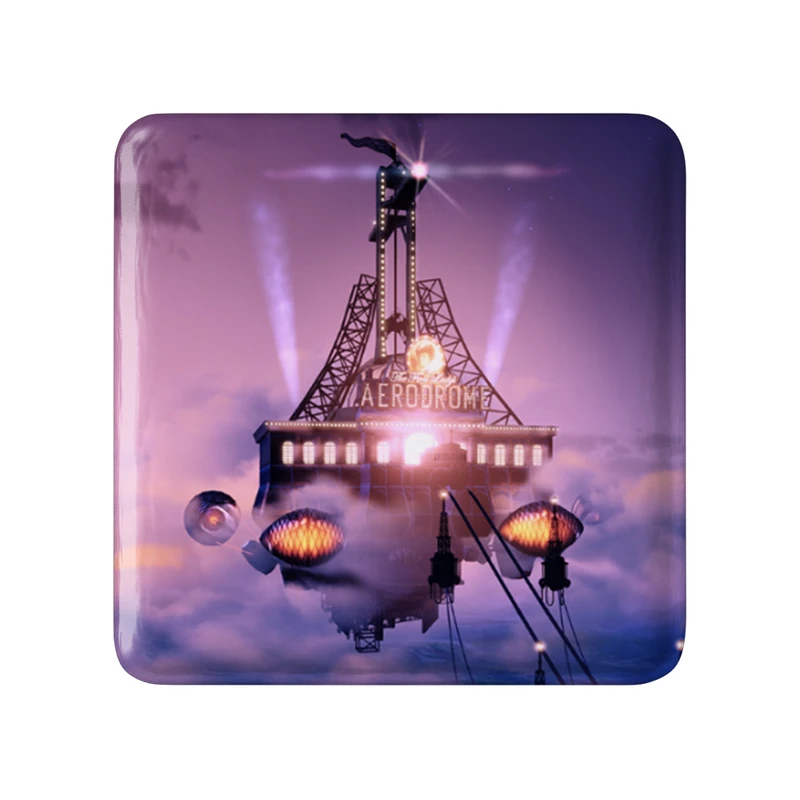 مگنت خندالو طرح بازی بایوشاک (Bioshock) مدل مربعی کد 31328