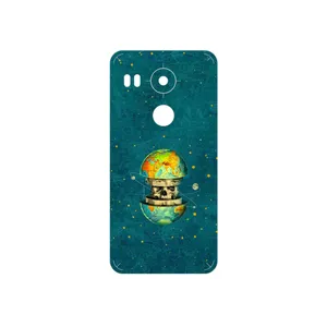 MAHOOT Collage of Earth Face Cover Sticker for Google Nexus 5X