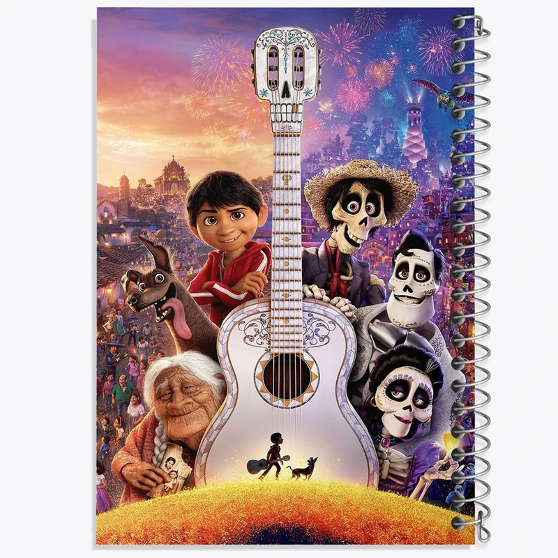 دفتر مشق 50 برگ خندالو مدل کوکو Coco  کد 10711