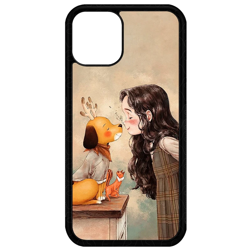 کاور طرح Girl مدل CHL50323 مناسب برای گوشی موبایل اپل iPhone 11