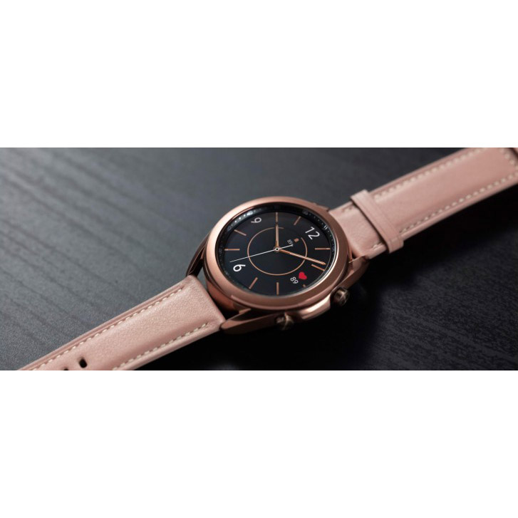 قیمت ساعت هوشمند سامسونگ مدل Galaxy Watch3 SM-R850 41mm بند چرمی