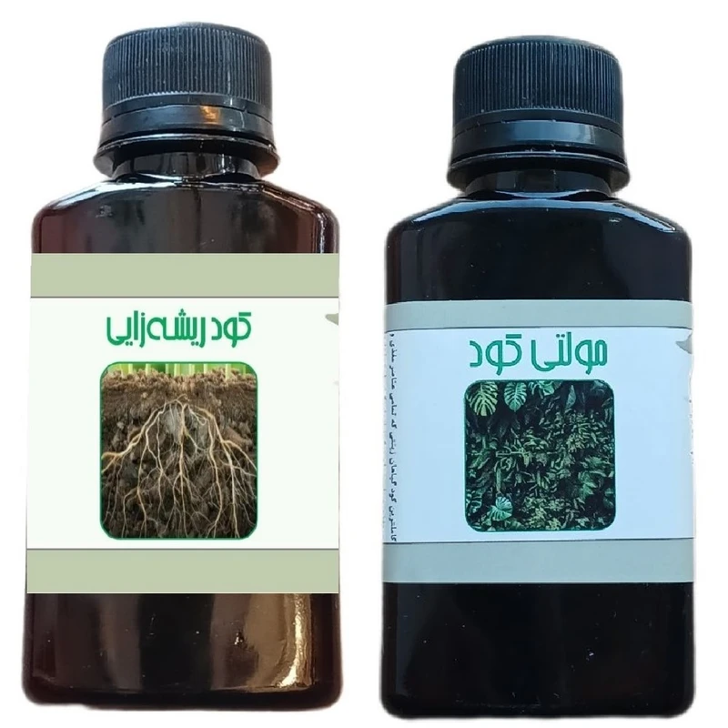 کود مایع ریشه زایی و مولتی کود مدل life drop حجم 110 میلی لیتر بسته 2 عددی