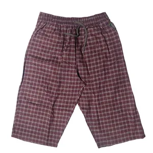 شلوارک مردانه مدل چهارخونه