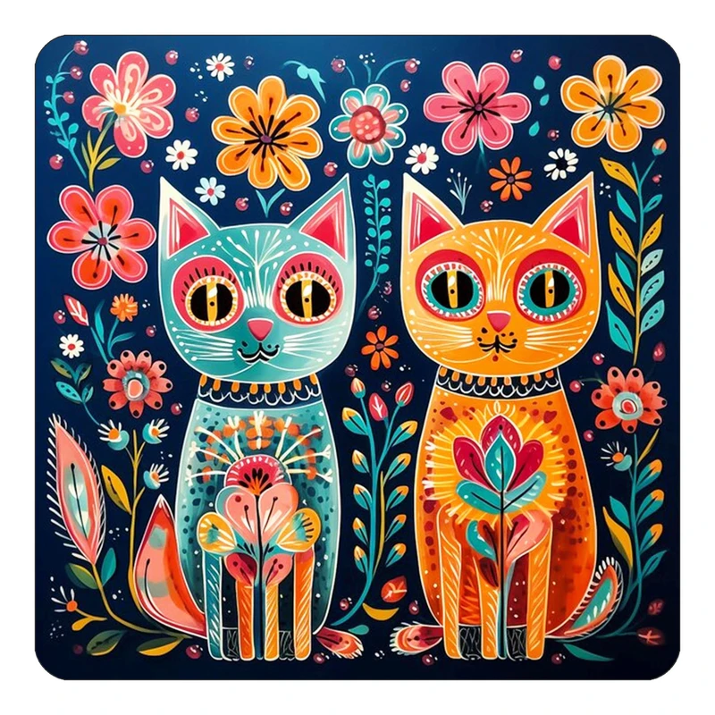 مگنت کاکتی طرح حیوانات رنگی مدل mp26755