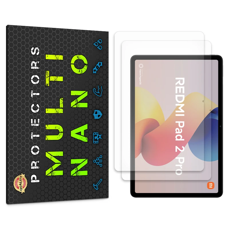 محافظ صفحه نمایش آنتی رفلکس مولتی نانو مدل X-S2M مناسب برای تبلت شیائومی Redmi Pad 2 Pro 12.1 inch 2025 بسته دو عددی