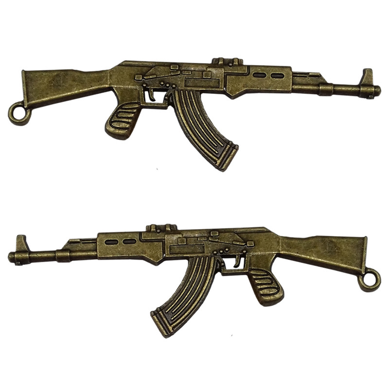 آویز گردنبند طرح اسلحه کلاش کد RCC-12 آویز گردنبند طرح اسلحه کلاش کد RCC-12