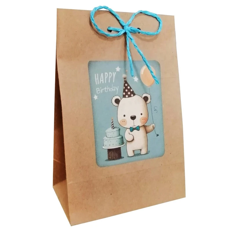 پاکت هدیه مدل تولدت مبارک مجموعه پنج عددی