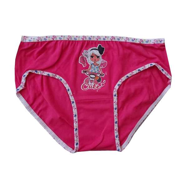 شورت دخترانه طرح عروسکی 