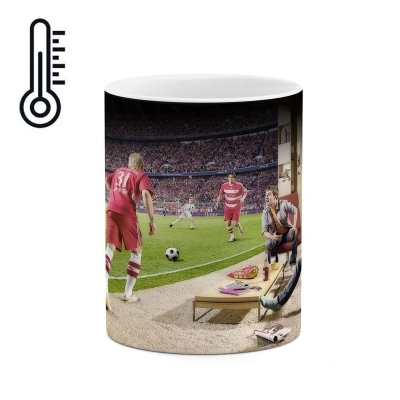 ماگ حرارتی کاکتی مدل فوتبال کد mgh11878