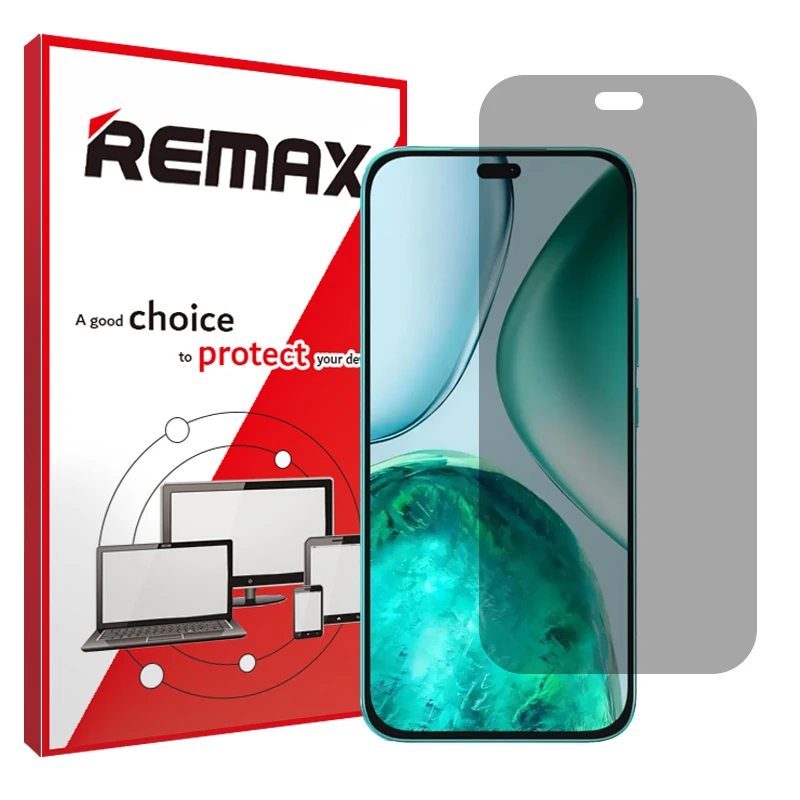 محافظ صفحه نمایش حریم شخصی ریمکس مدل Resistant مناسب برای گوشی موبایل آنر X8c