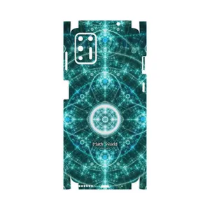 MAHOOT Mathematical Geometric Shape 4-FullSkin Cover Sticker for Motorola Moto G9 Plus