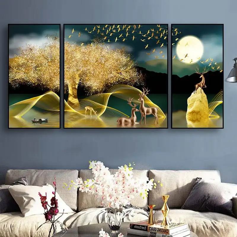 تابلو آتریسا مدل مدرن AT0126 مجموعه 3 عددی