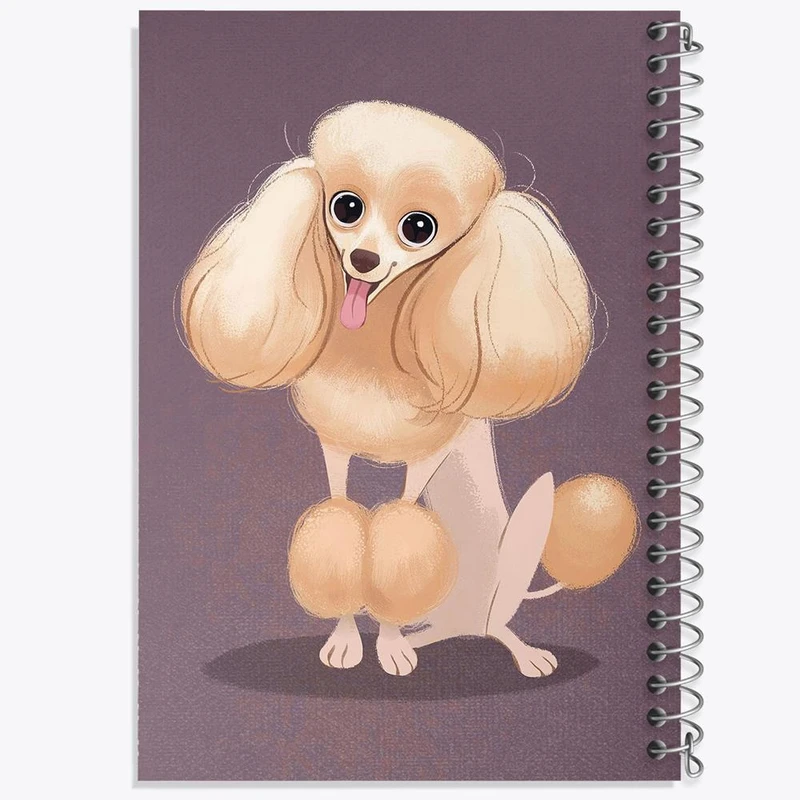 دفتر مشق 50 برگ خندالو مدل سگ کد 28255