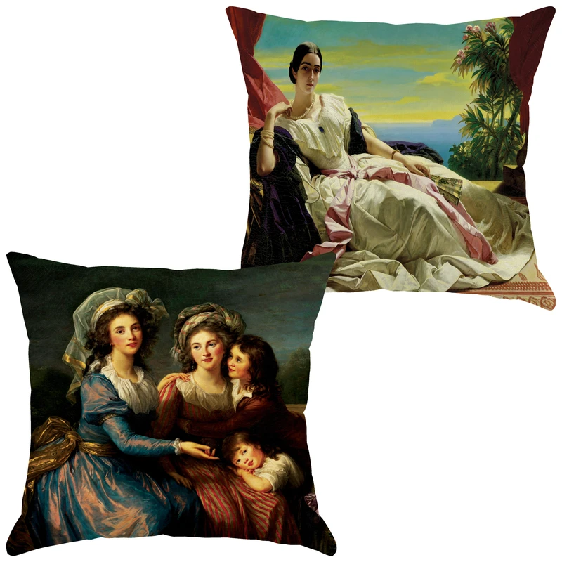 کاور کوسن مدل C21-10701-707 مجموعه 2 عددی